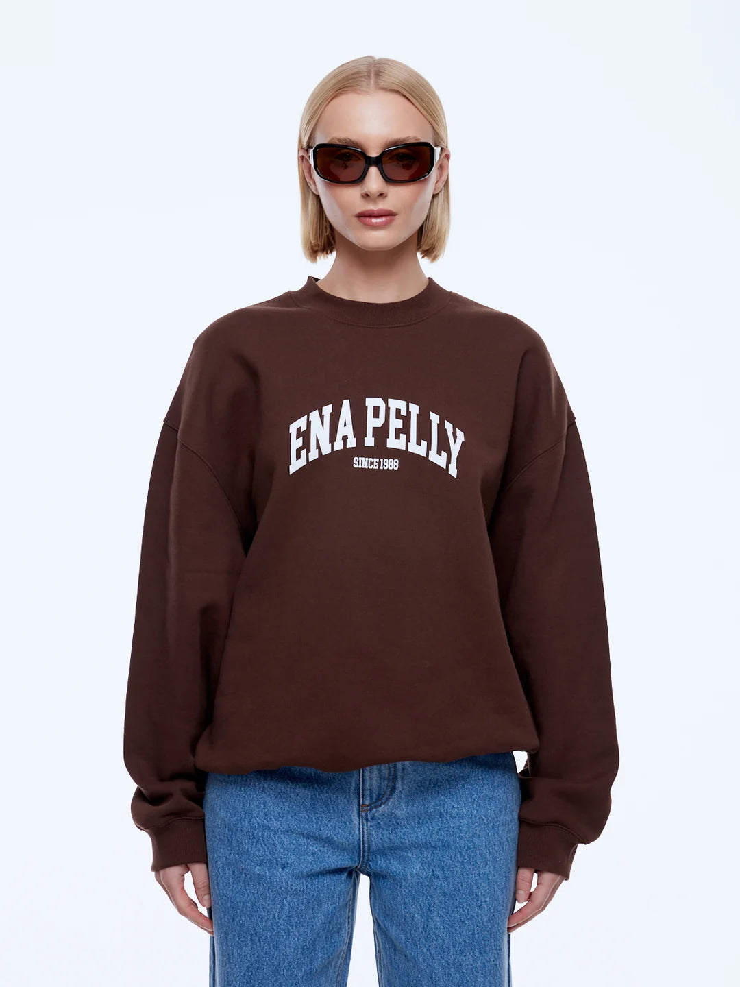 Mila Oversized Sweater - Chocolate