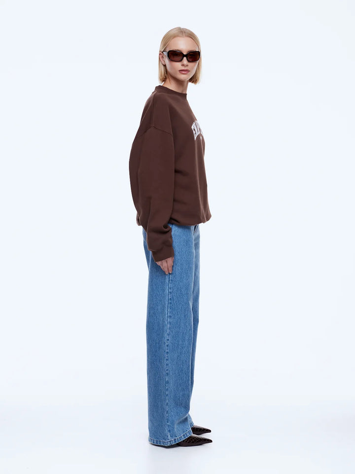 Mila Oversized Sweater - Chocolate