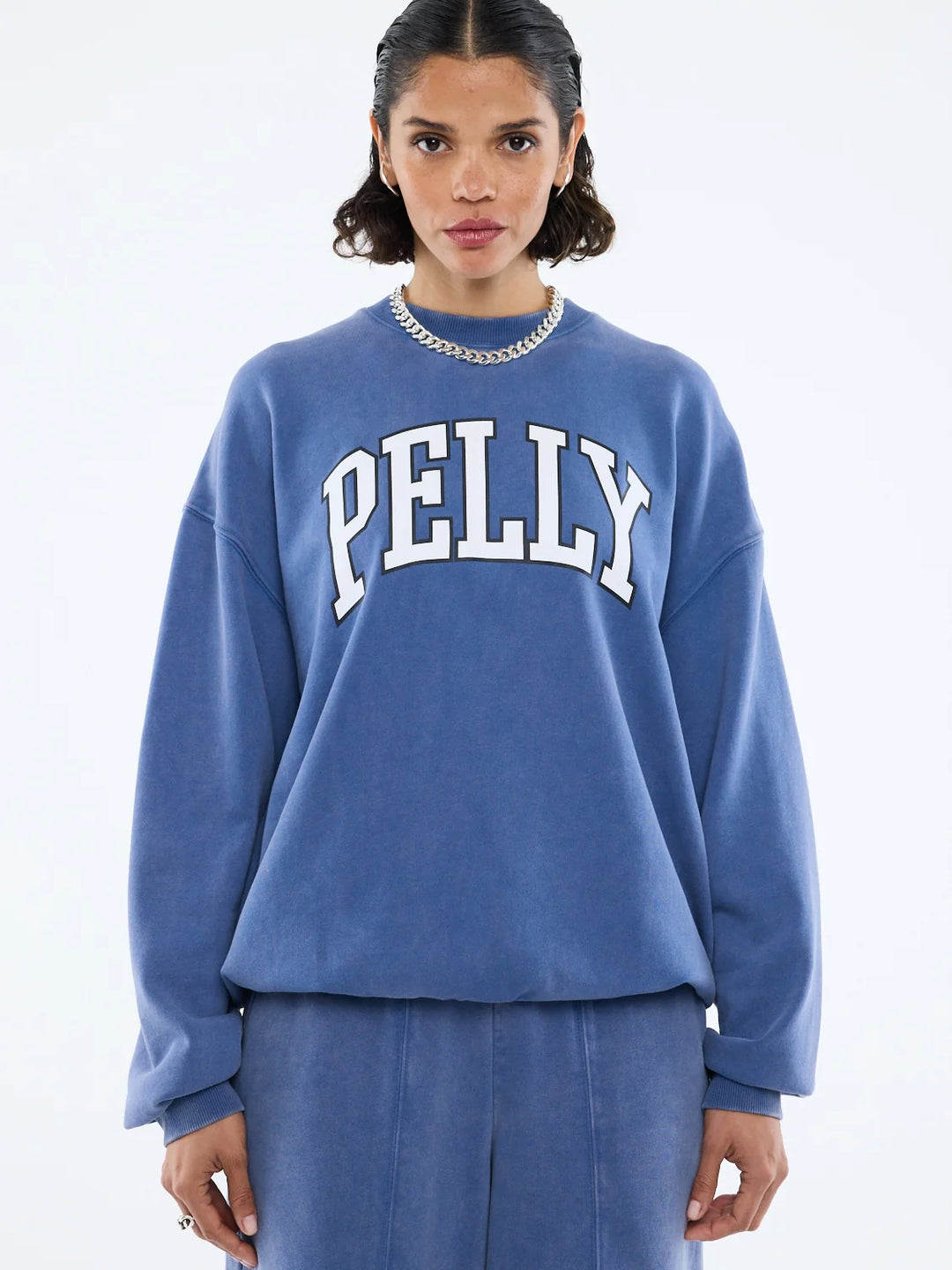 EP Varsity Sweatshirt - Indigo Wash