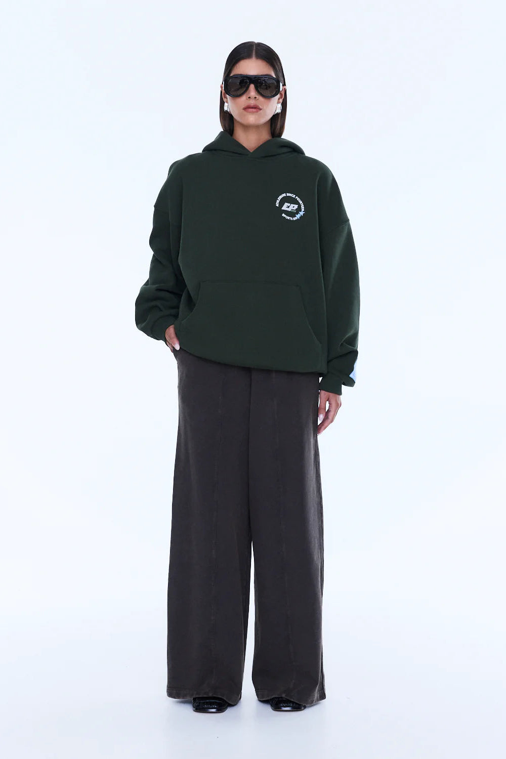 Aries Hoodie - Moss Green