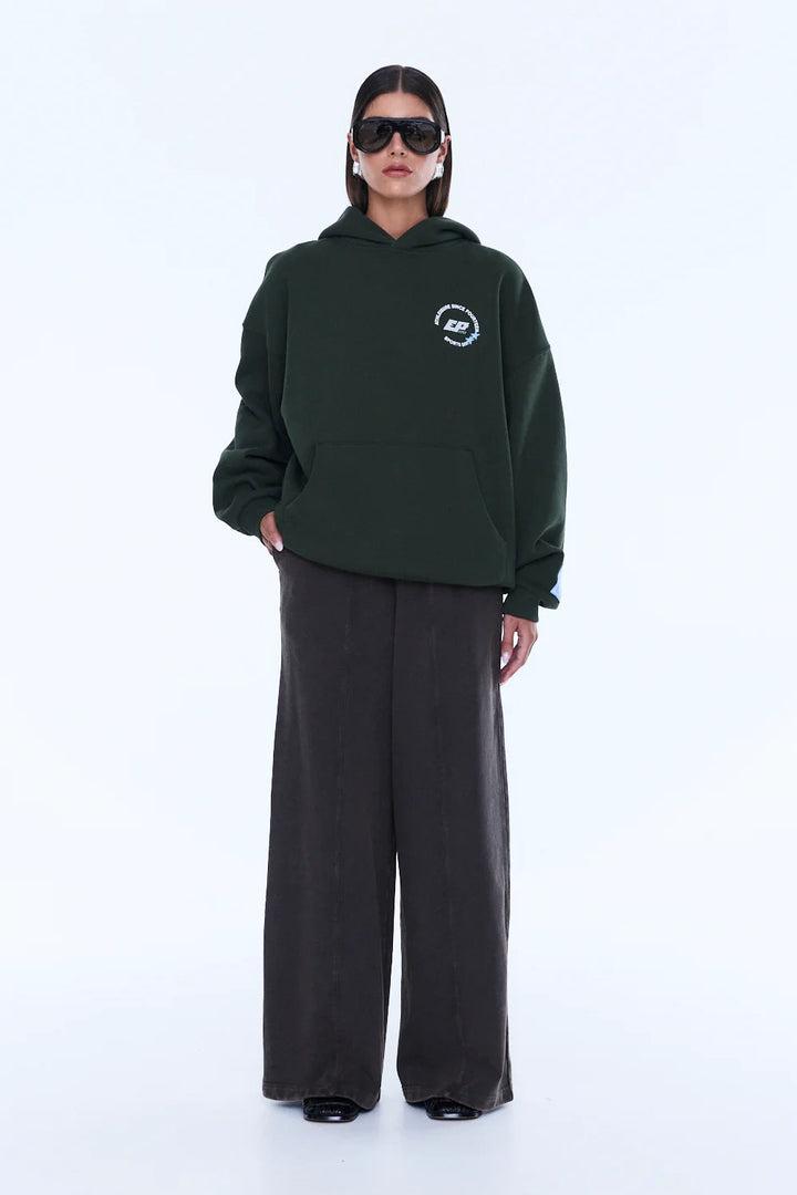 Aries Hoodie - Moss Green