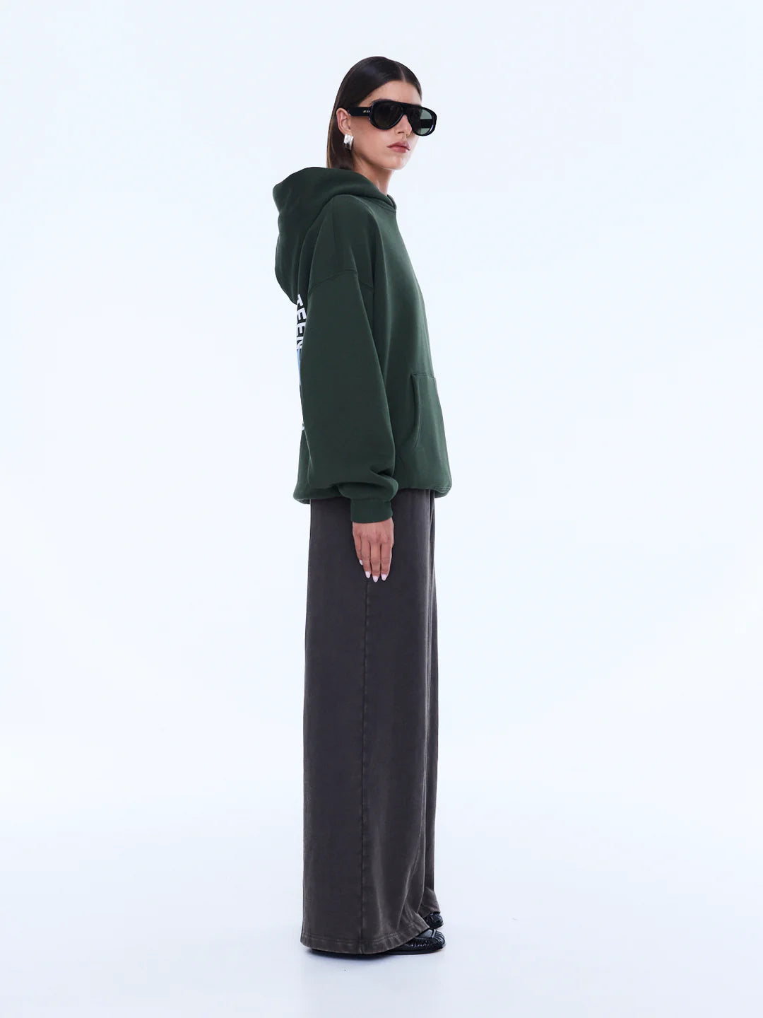 Aries Hoodie - Moss Green