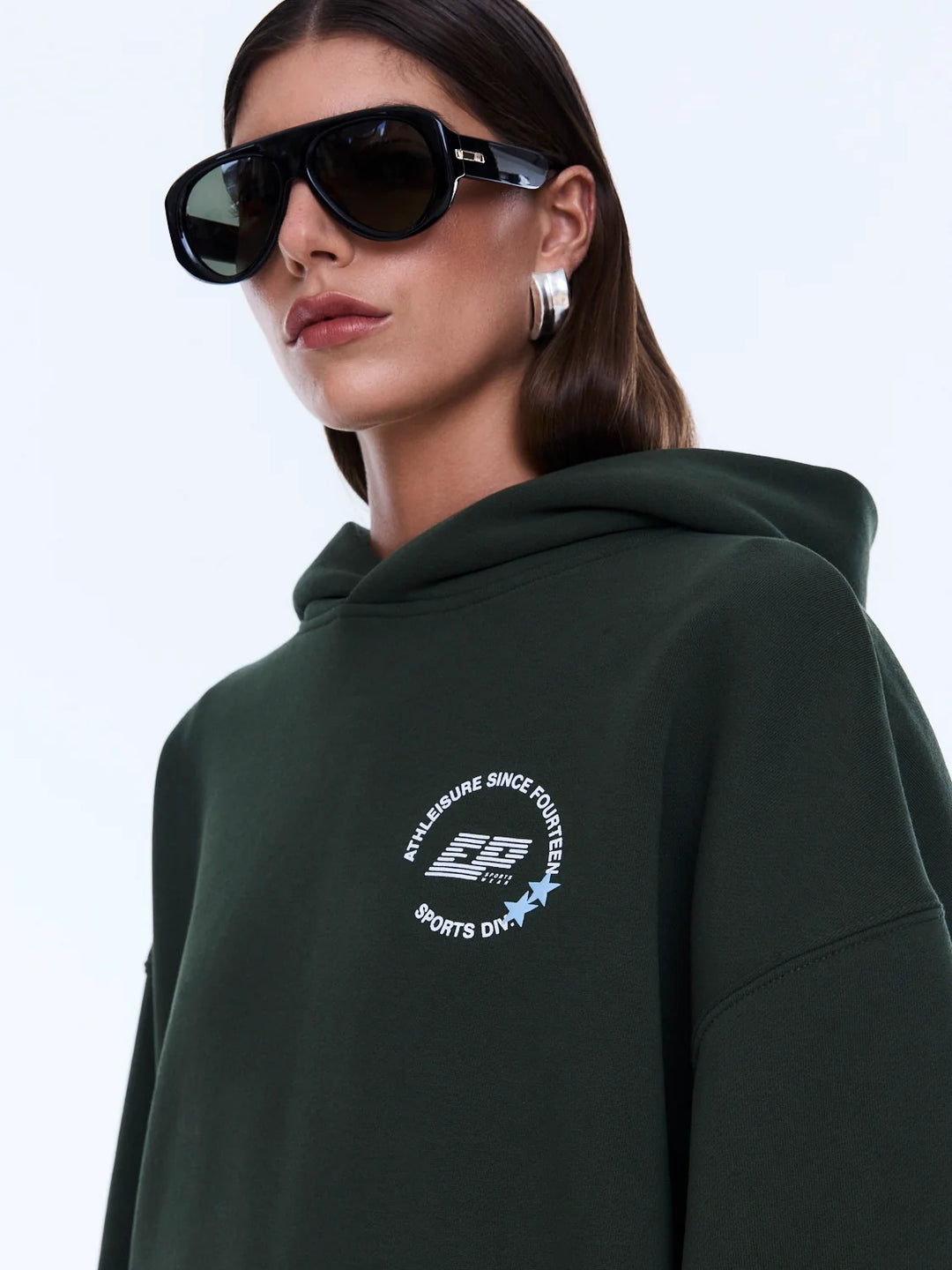 Aries Hoodie - Moss Green
