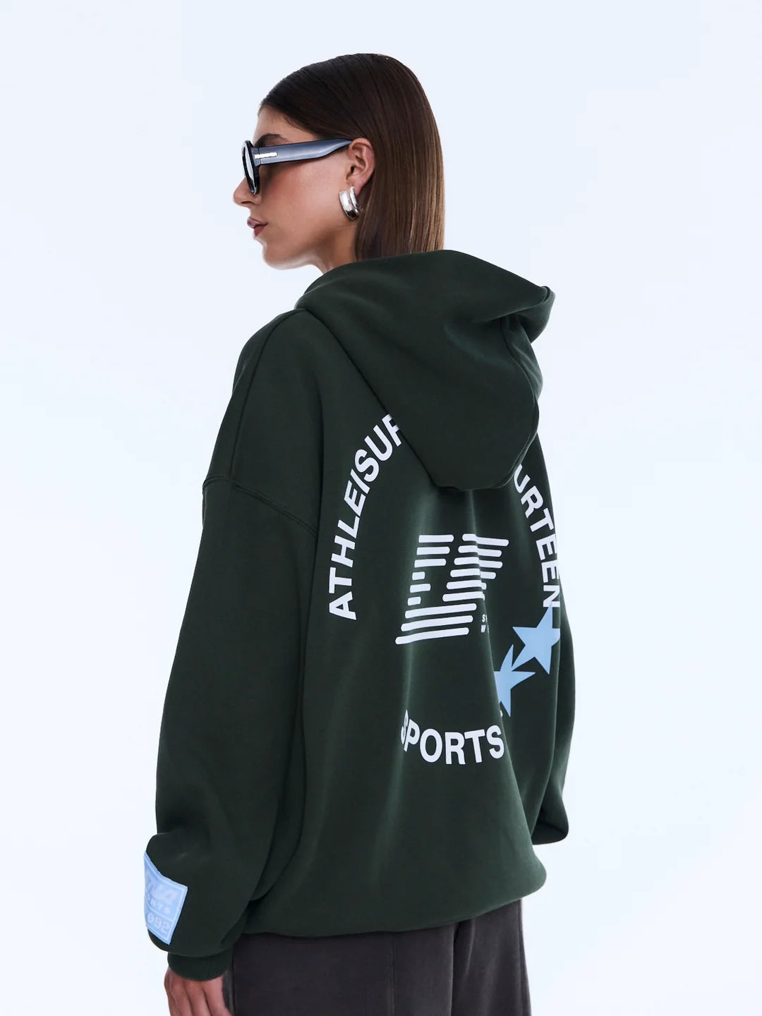 Aries Hoodie - Moss Green