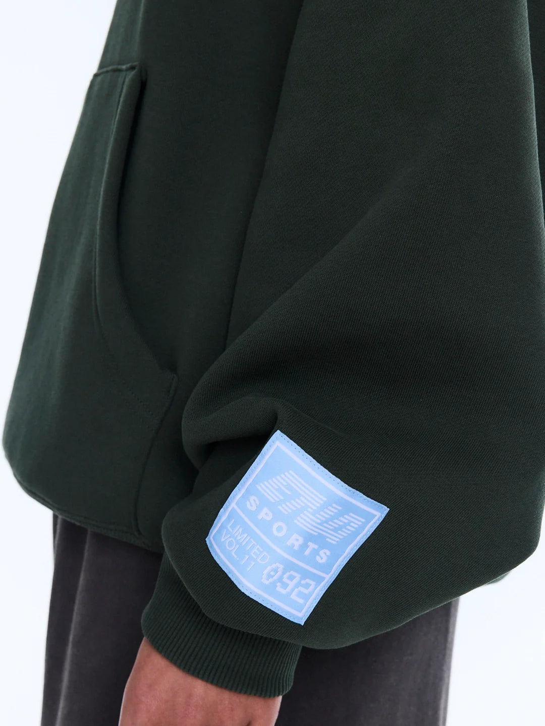 Aries Hoodie - Moss Green