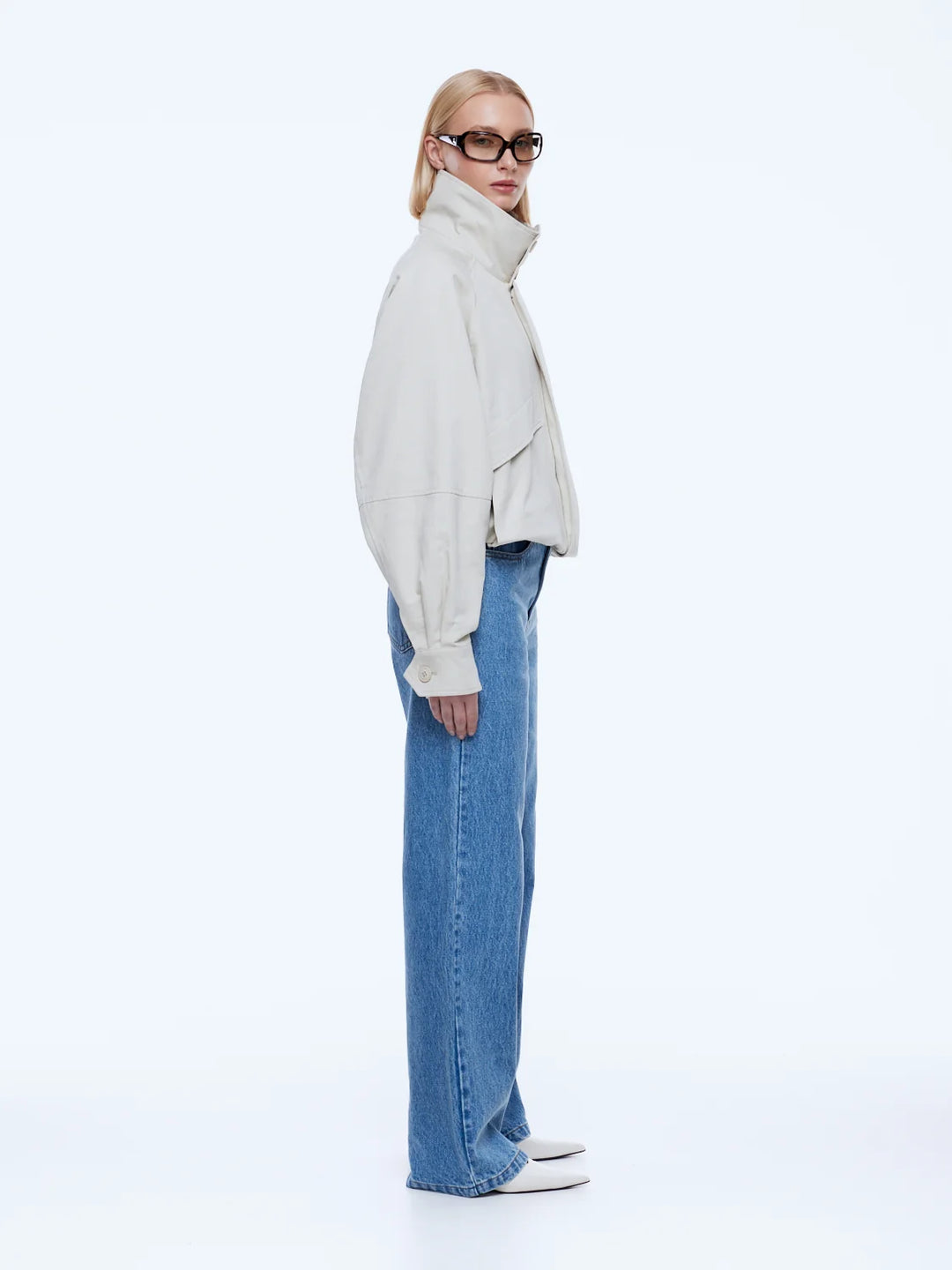 Zadie Bomber Jacket - Sand