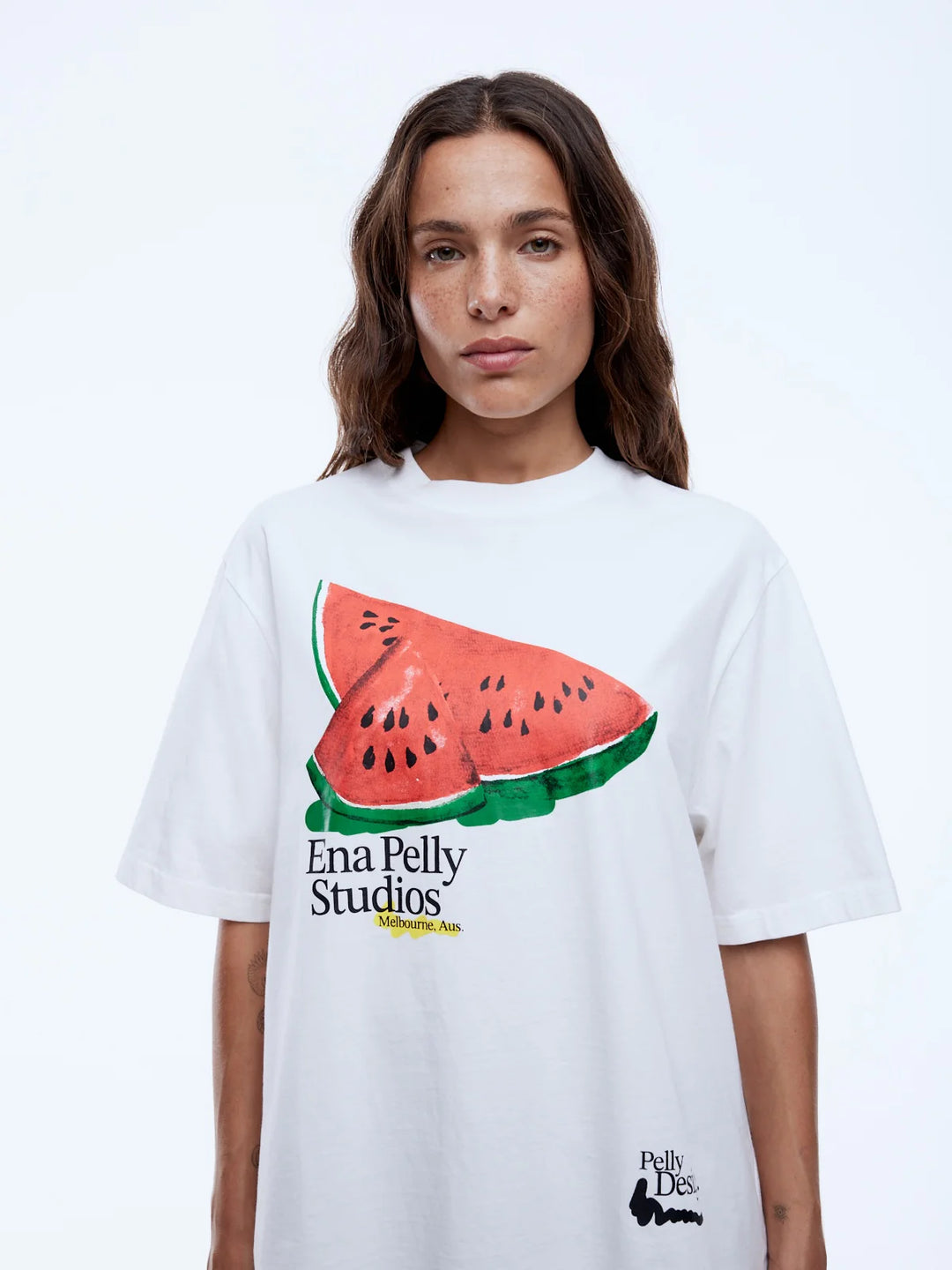 Watermelon Tee - Vintage White