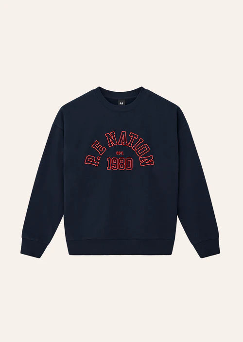 Established Oversize Sweat - Dark Navy