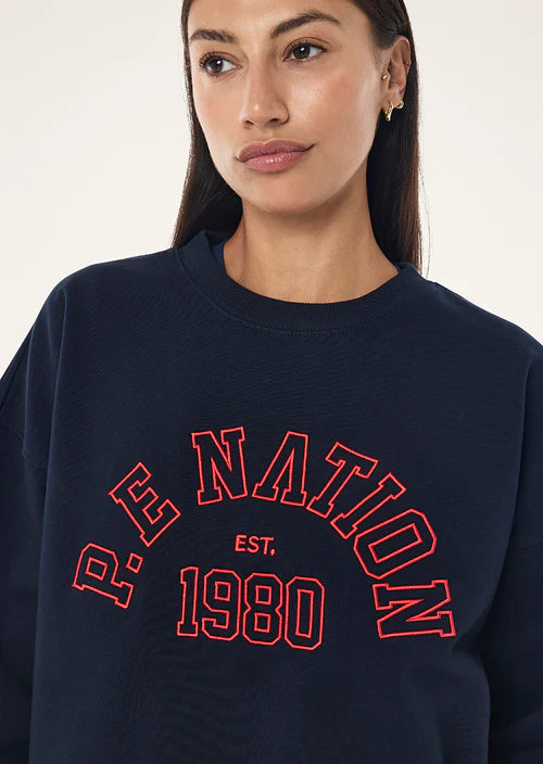 Established Oversize Sweat - Dark Navy