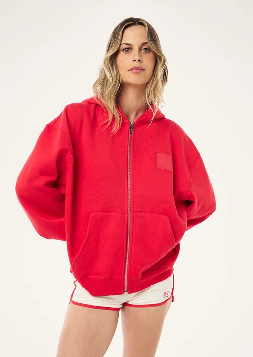 Evolve Zip Thru Hoodie - Strawberry