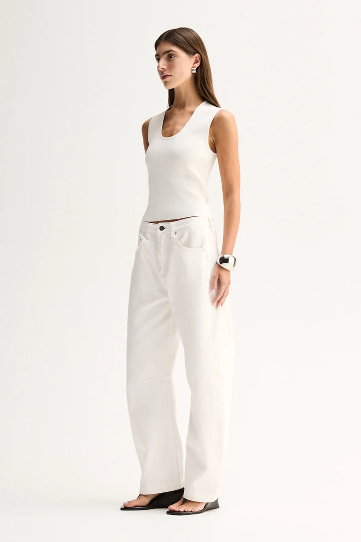 Mayfield Deinim Pant - Ivory
