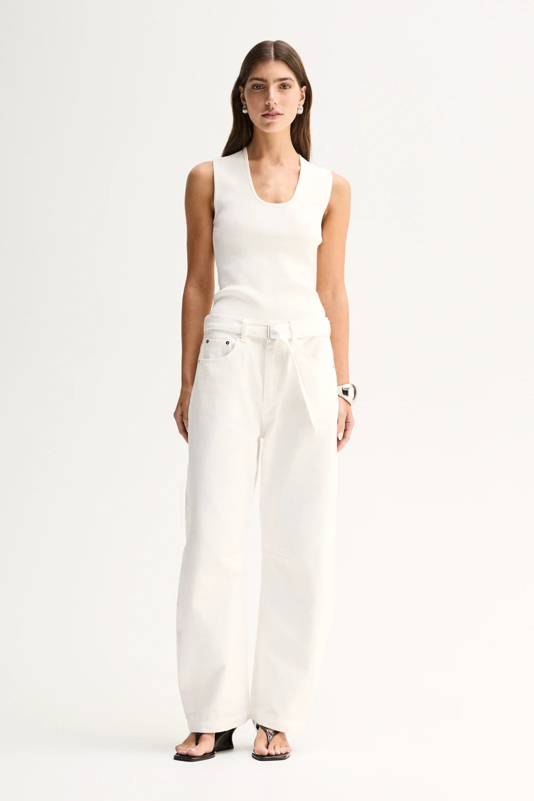 Mayfield Deinim Pant - Ivory