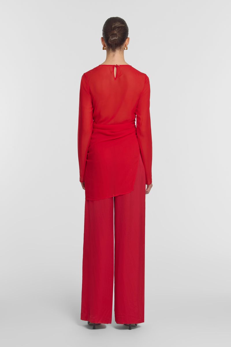 Whirlwind Pant- Sunset Red