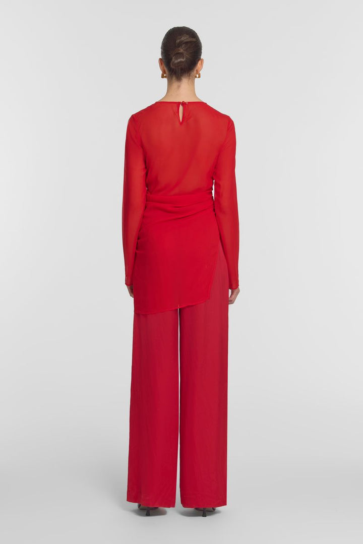 Whirlwind Pant- Sunset Red