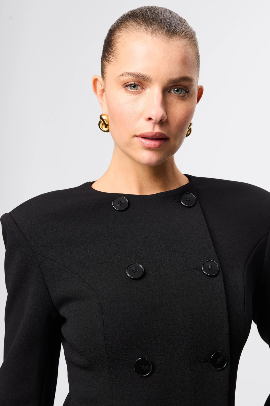 Even Odds Mini Dress - Black