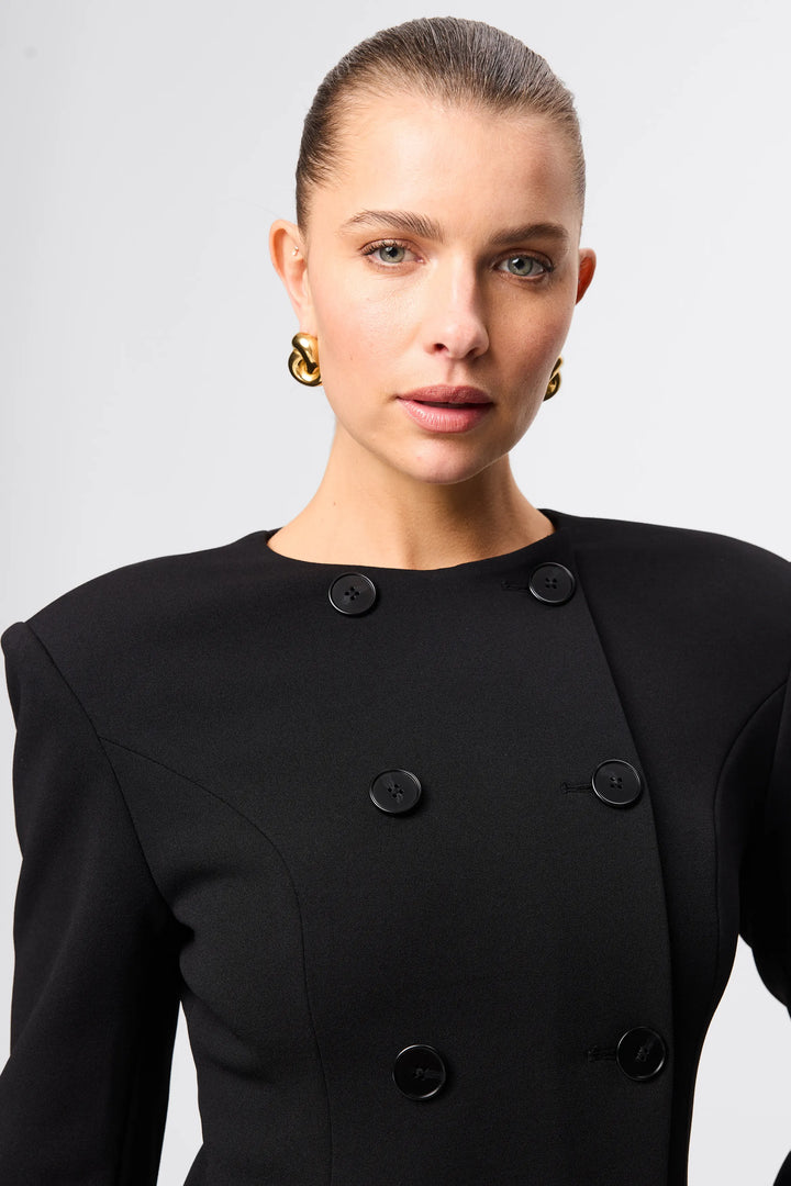 Even Odds Mini Dress - Black