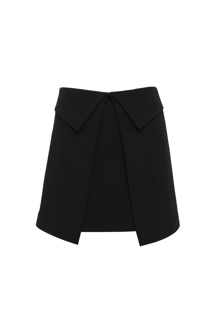 Even Odds Mini Skirt - Black