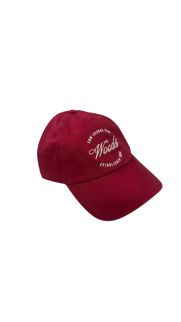 Club Woods Cap - Red/Ivory