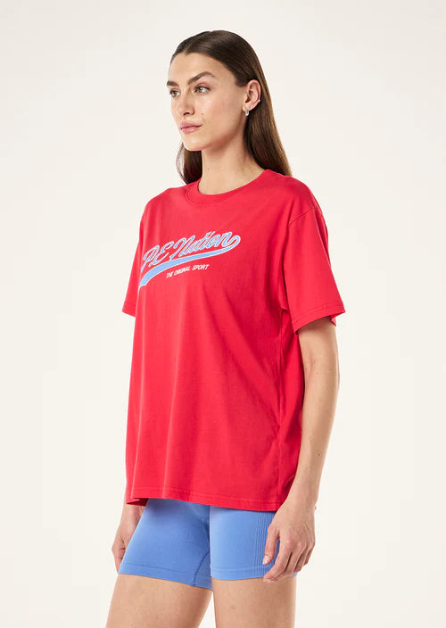 Formation Tee - Strawberry