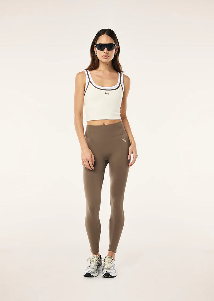 Forward Tank - Whisper White/Walnut