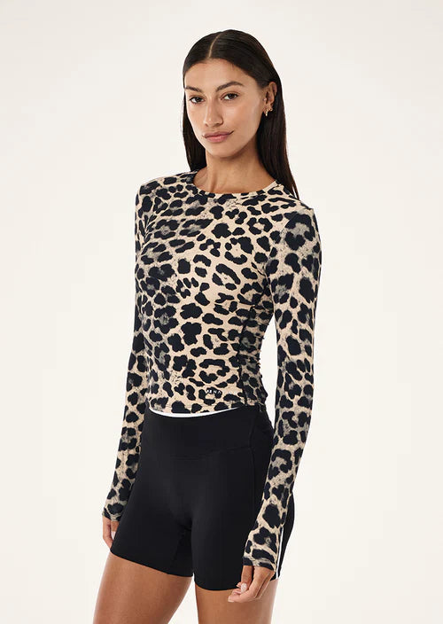 Foundation LS Top - Leopard Print