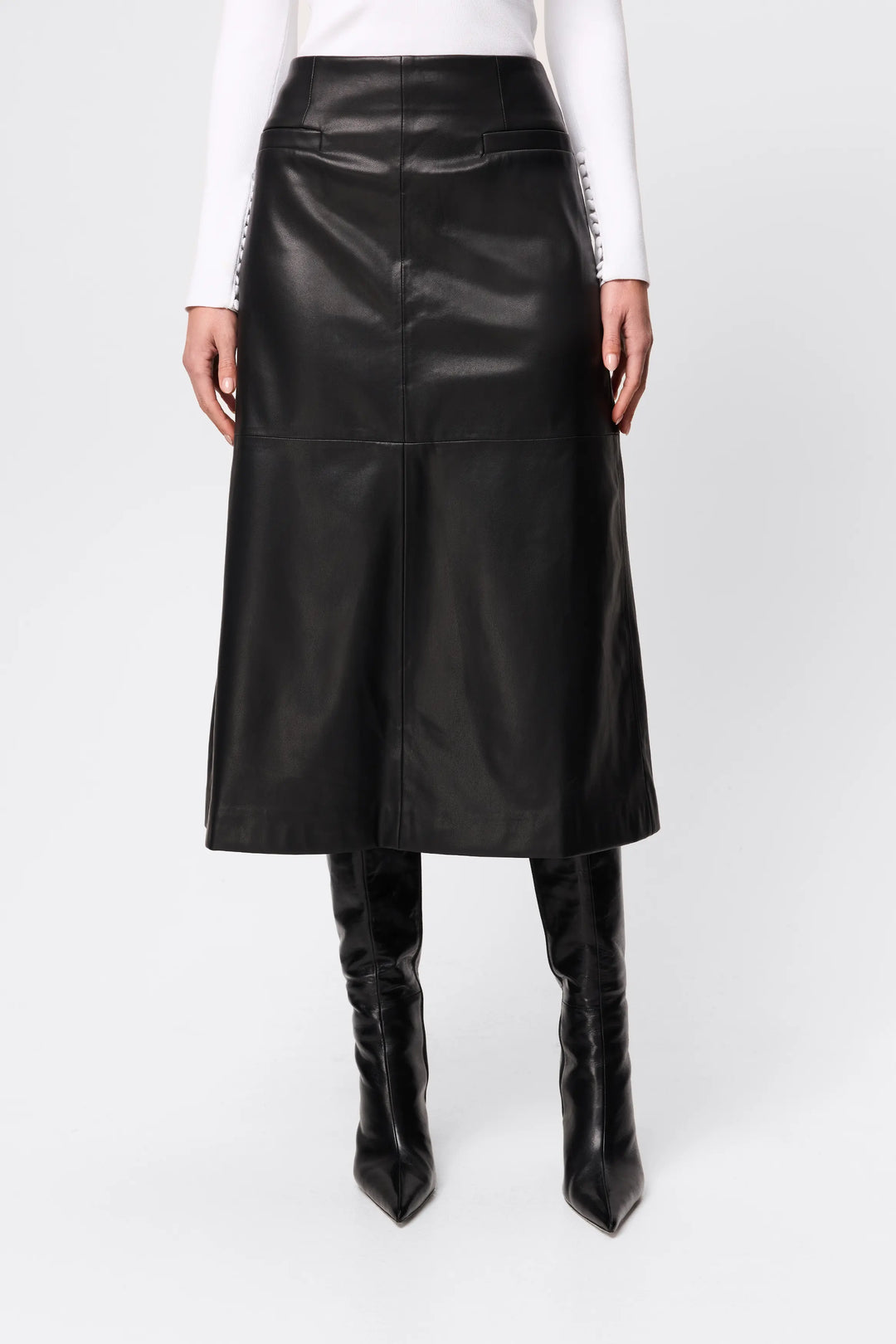 Fairfax Midi Skirt - Black