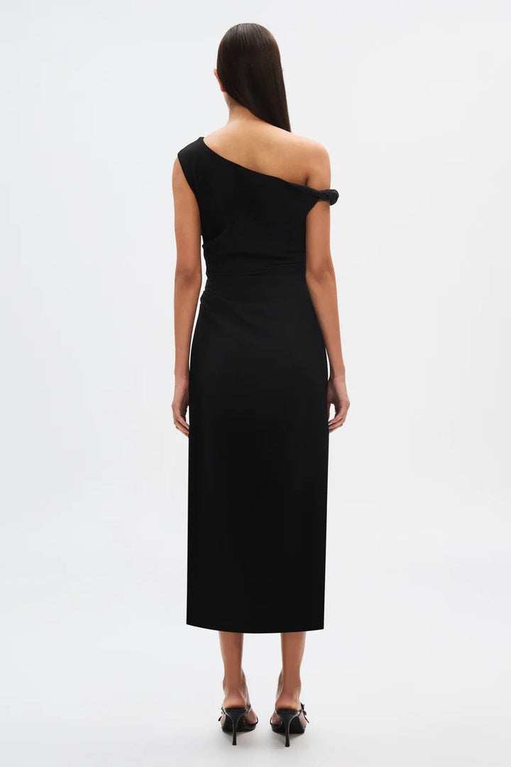 Gaia Midi Dress - Black