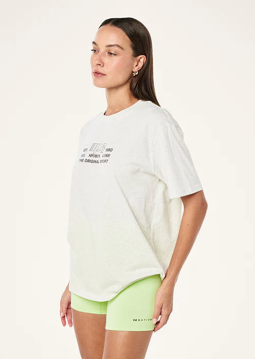 Glide Relaxed Tee - Snow Marle