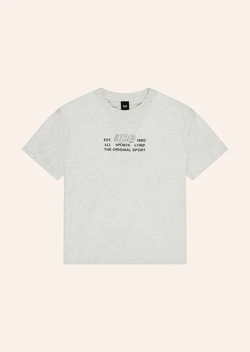 Glide Relaxed Tee - Snow Marle