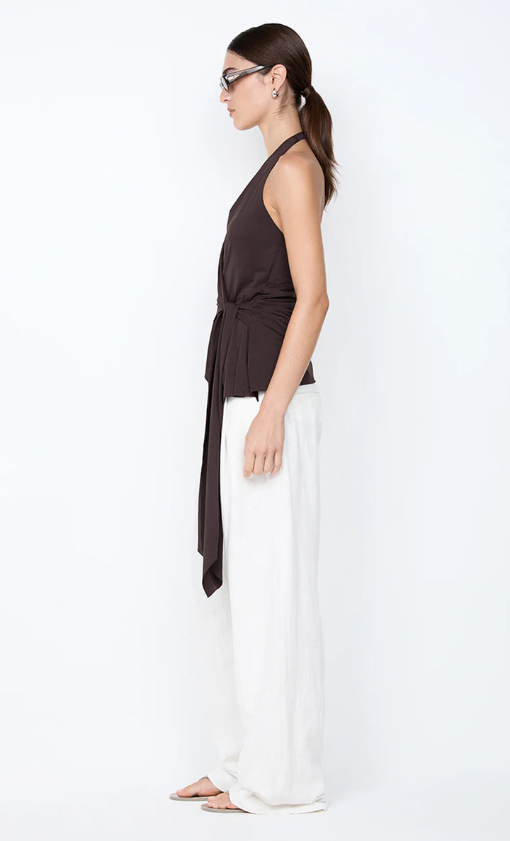 Vinnie Wide Leg Pant - White