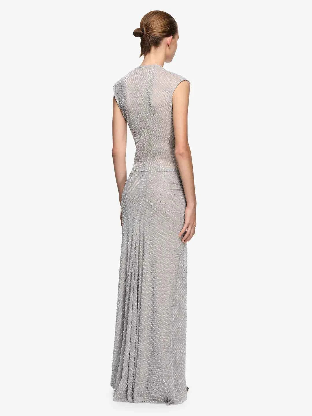 Emiko Skirt - Silver