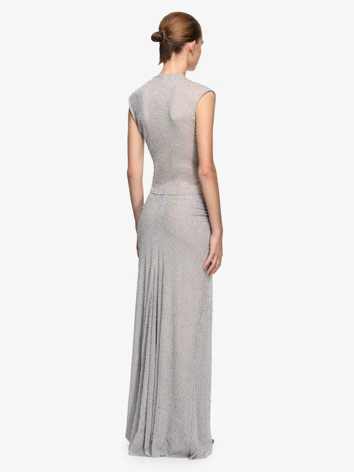 Emiko Skirt - Silver