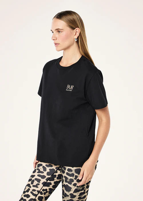 Heads Up 2.0 Tee - Black/Leopard