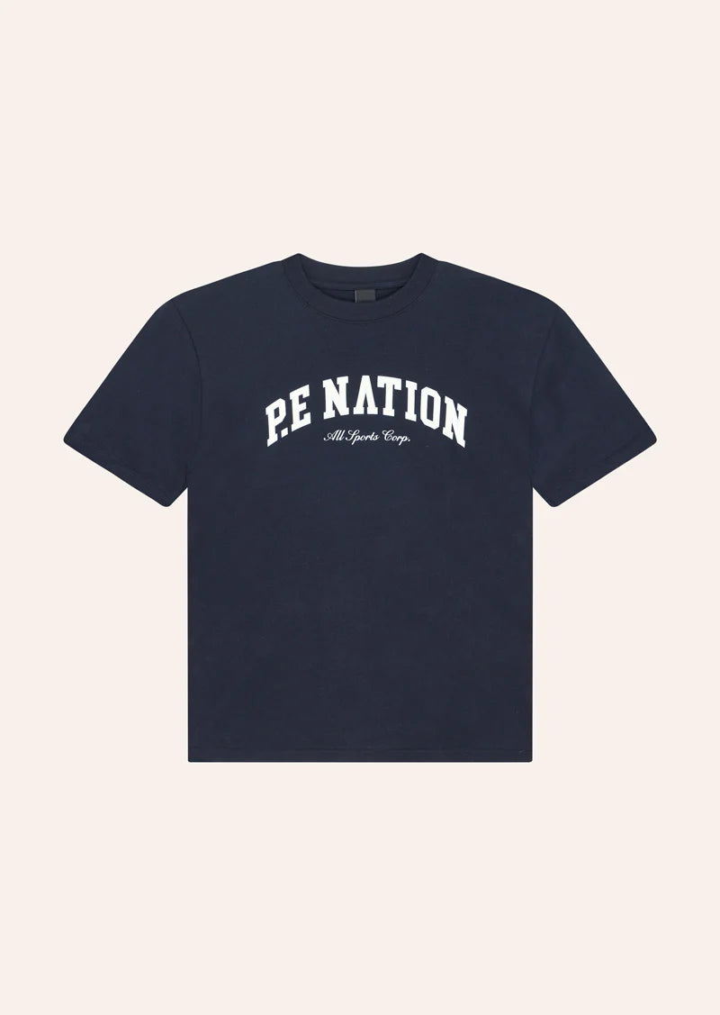 PE Heritage Tee - Dark Sapphire