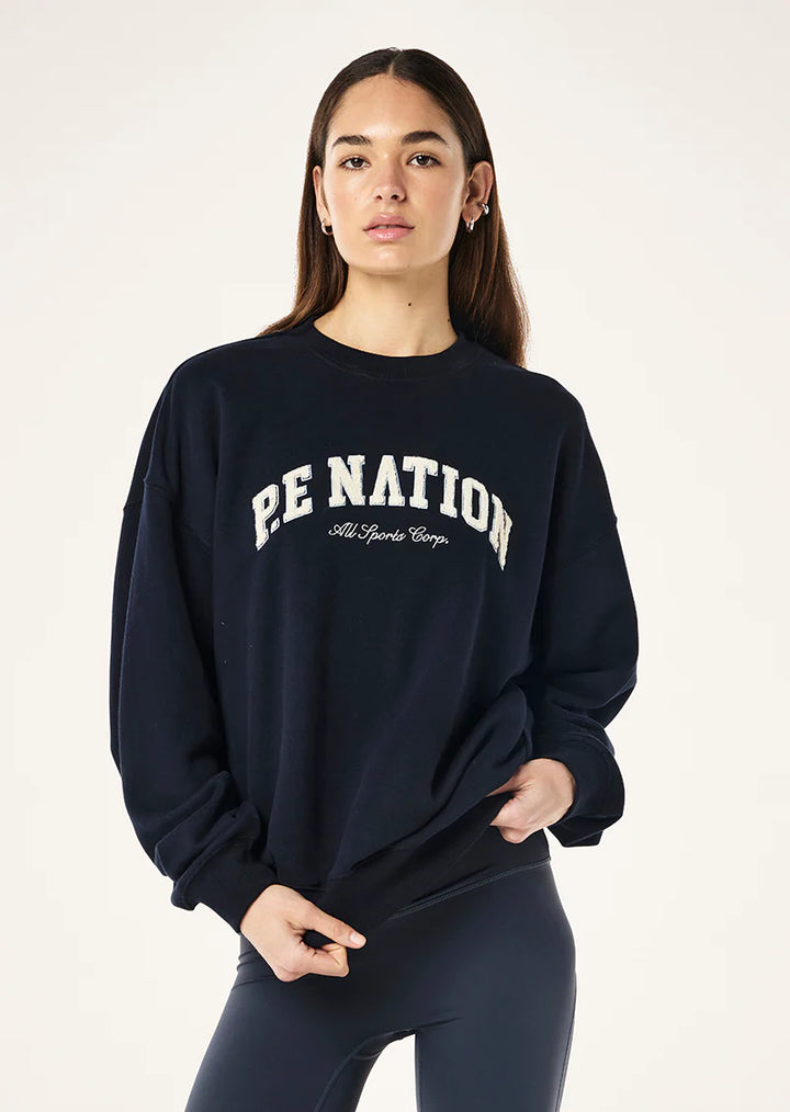 PE Heritage Sweat - Dark Sapphire