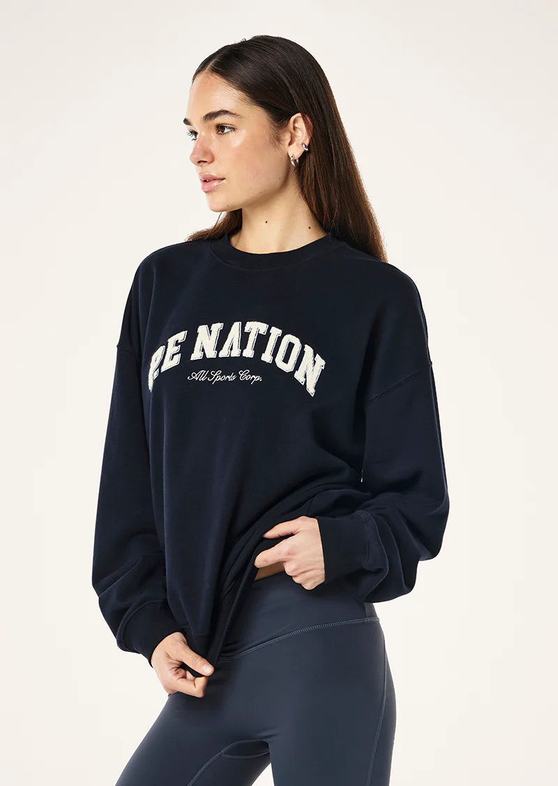 PE Heritage Sweat - Dark Sapphire