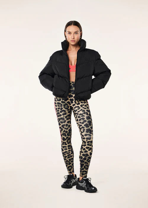 Highgate FL Legging - Leopard/Diva Pink