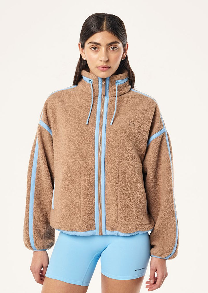 Lennon Sherpa Jacket - Caramel