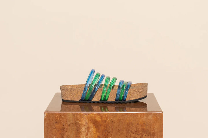Rimini Sandal - Blue/ Green