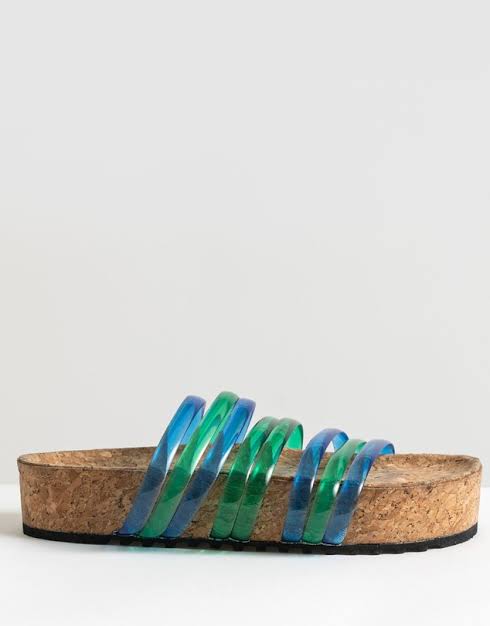 Rimini Sandal - Blue/ Green