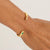 Connect to the Universe Cuff - Gold