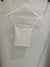 Skara Strapless Rib Top - White