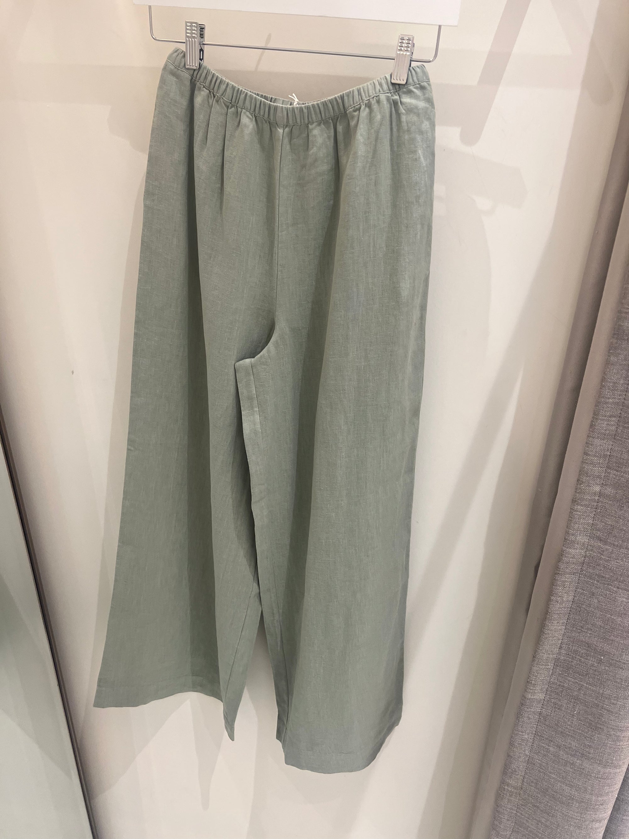 Stella Linen Pant - Nettle