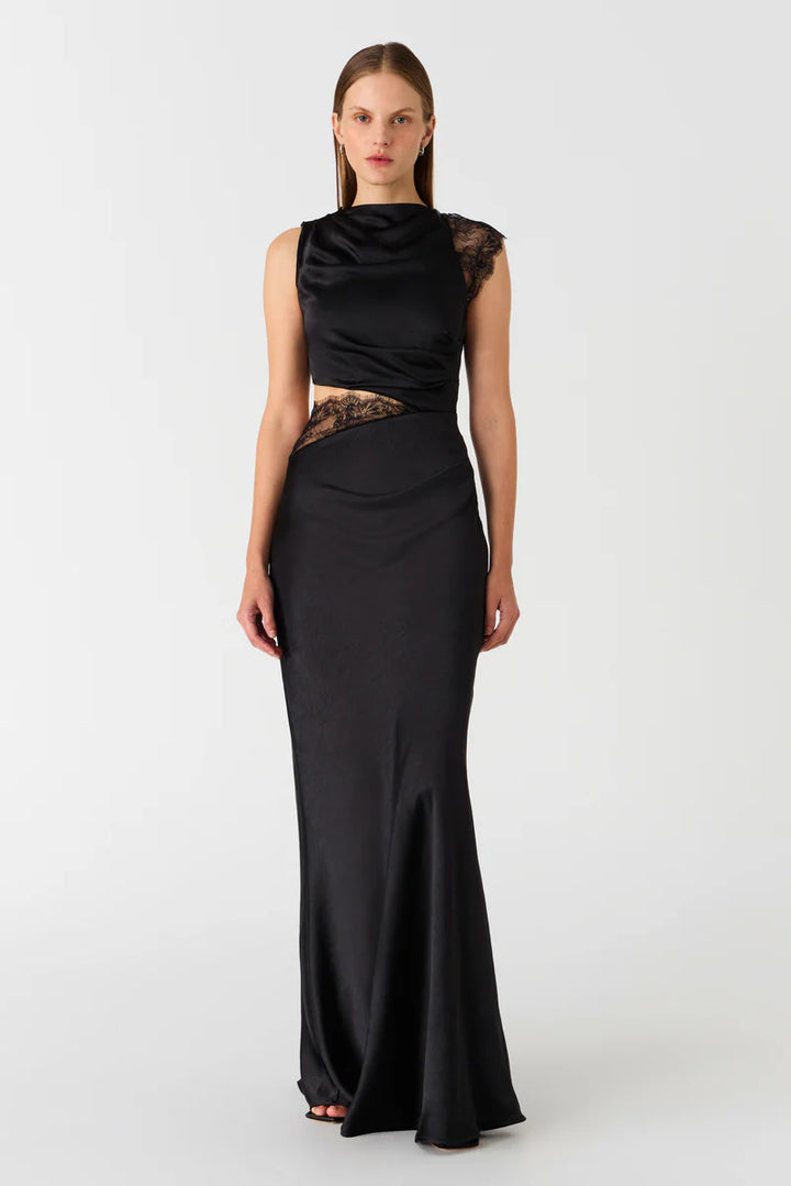Kimora Maxi Dress - Black