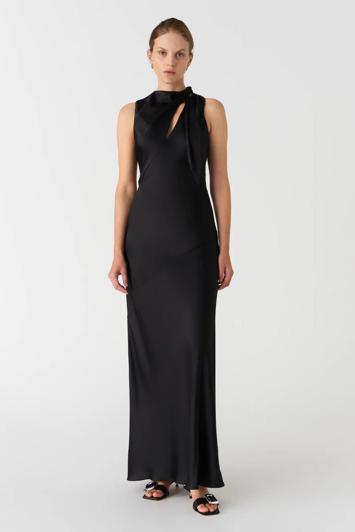 Noelia Maxi Dress - Black