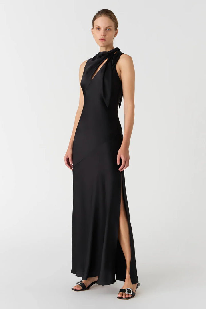 Noelia Maxi Dress - Black