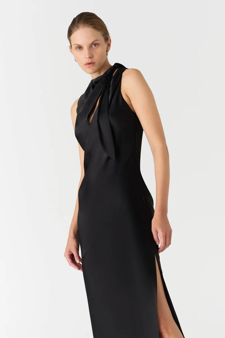 Noelia Maxi Dress - Black