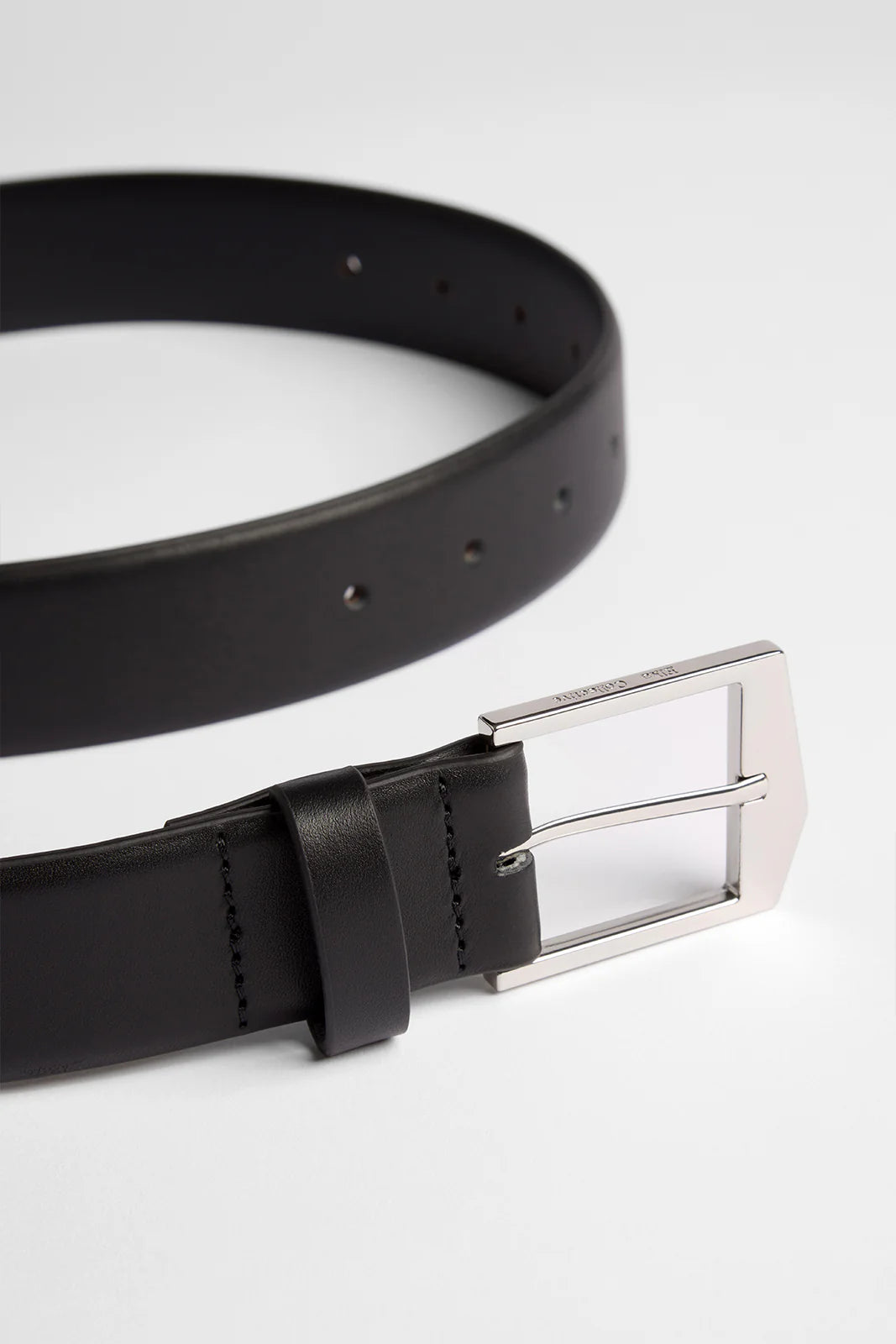 Ida Belt 3.5cm - Black/Silver