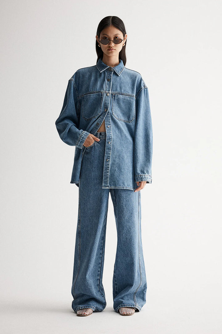 Odin Denim Shirt - Trinity Blue