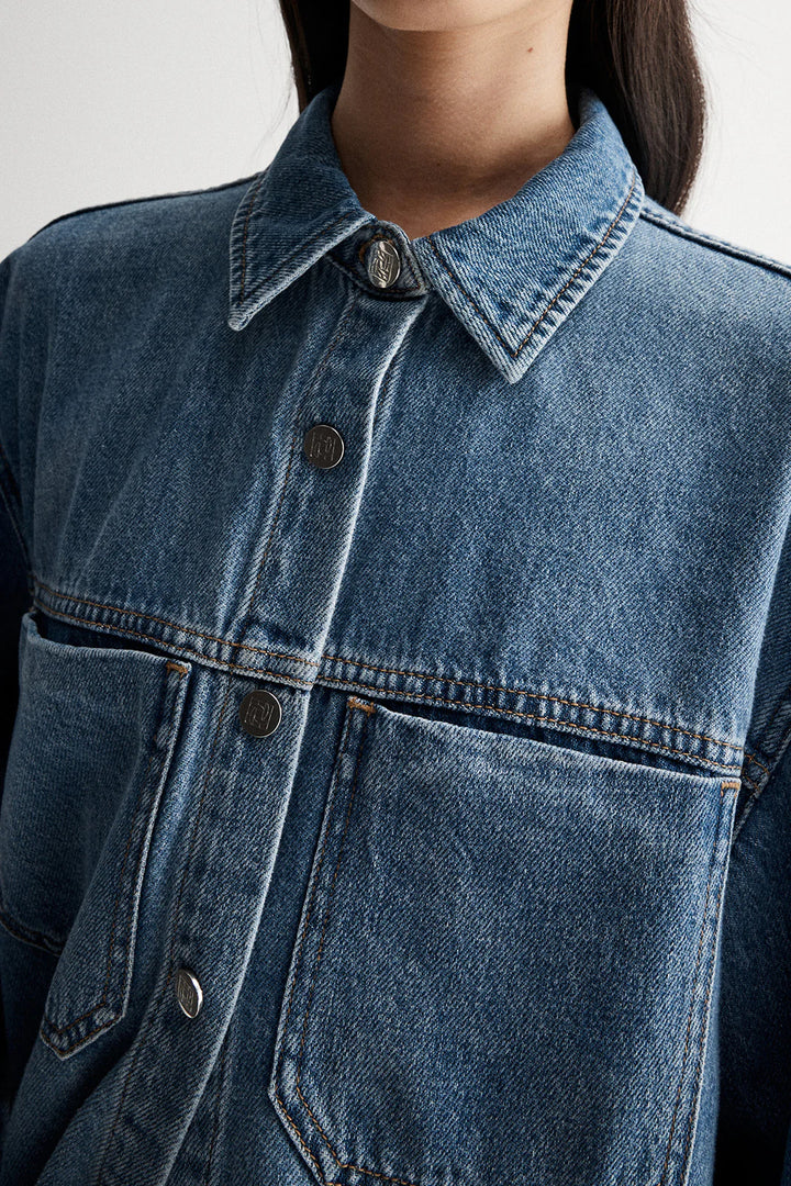 Odin Denim Shirt - Trinity Blue